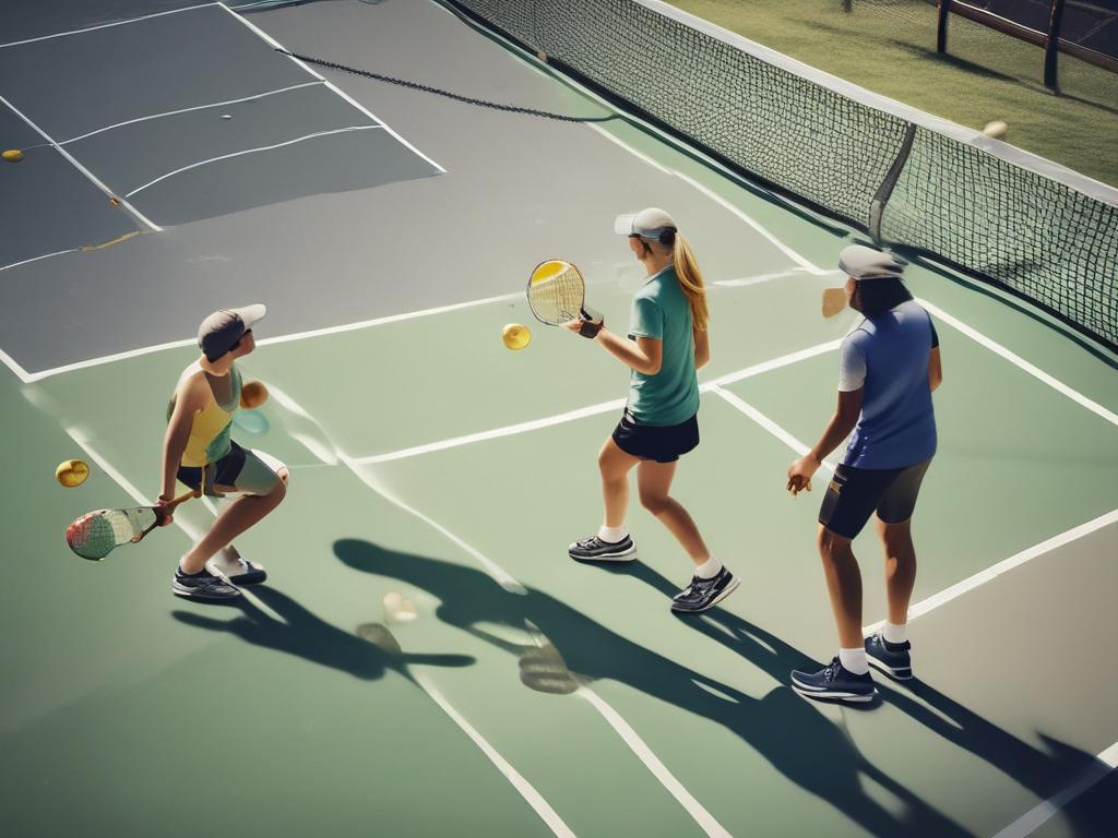 pickleball training, skills development, community, friendship