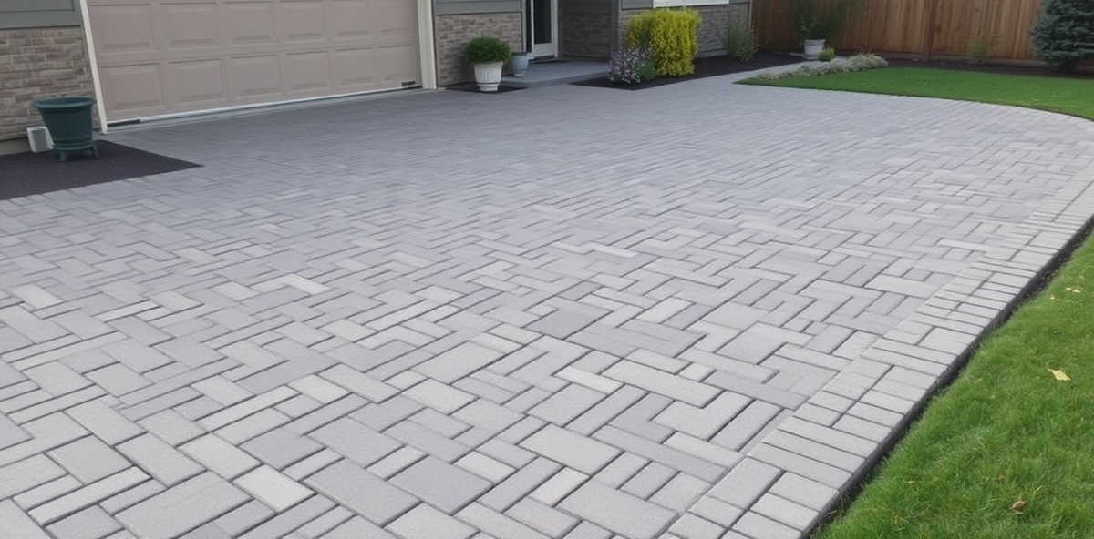 Professional concrete pavers work in Lake Oswego