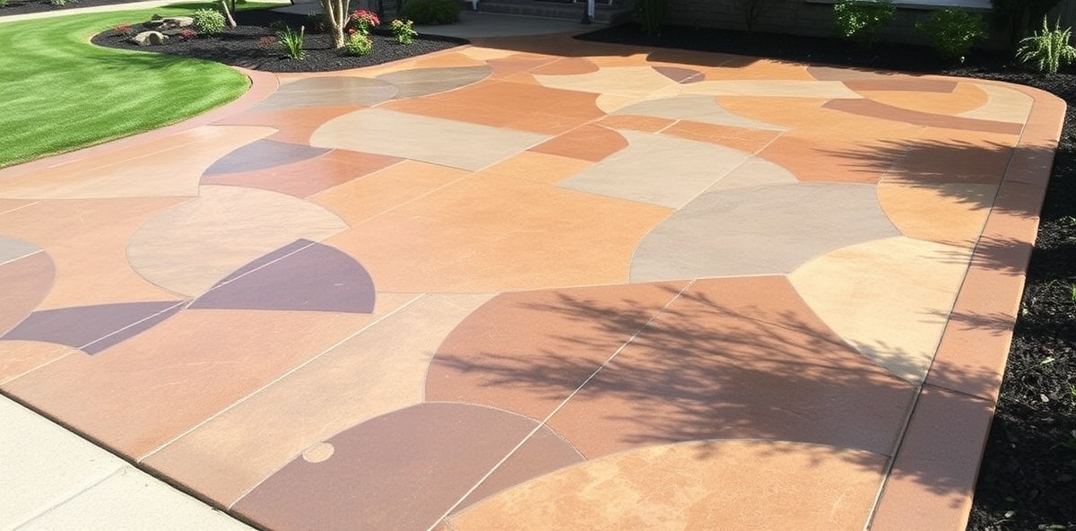 Professional decorative concrete work in Lake Oswego