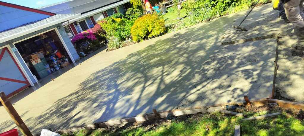 Expert concrete workmanship showing professional installation and finishing quality