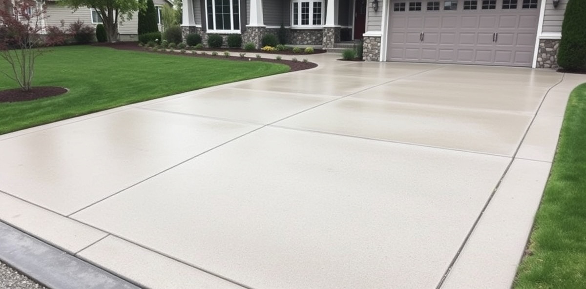 Professional driveway concrete work in Portland