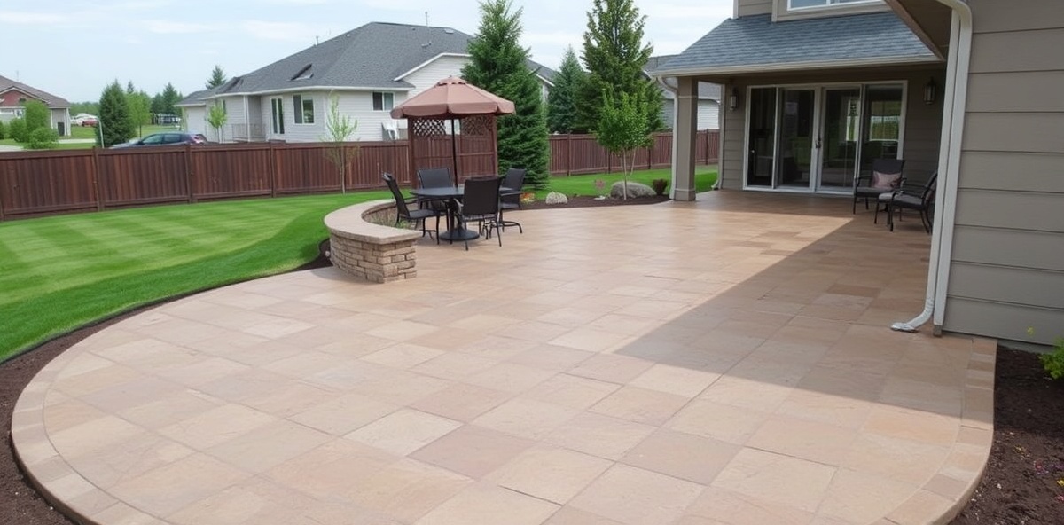 Professional patio concrete work in Camas