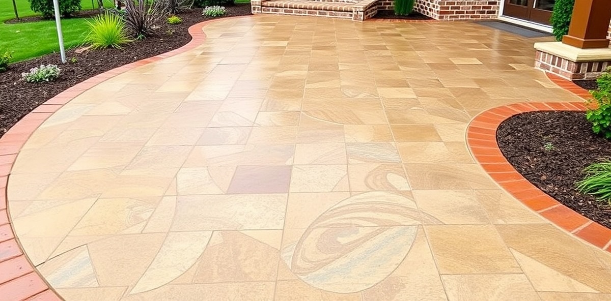 Professional stamped concrete work in Vancouver
