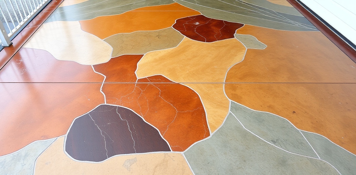 Professional decorative concrete work in Portland