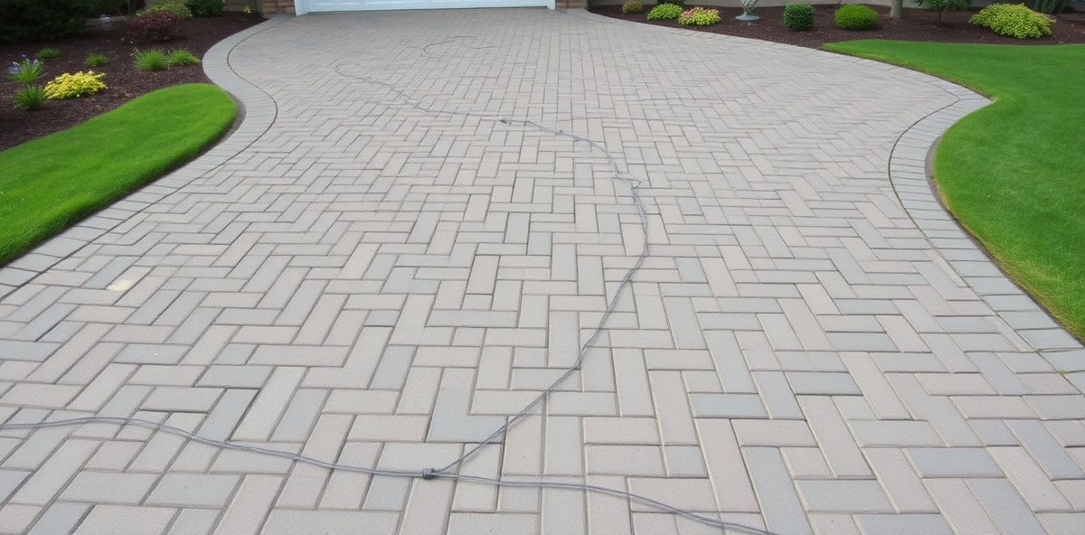 Professional concrete pavers work in Portland