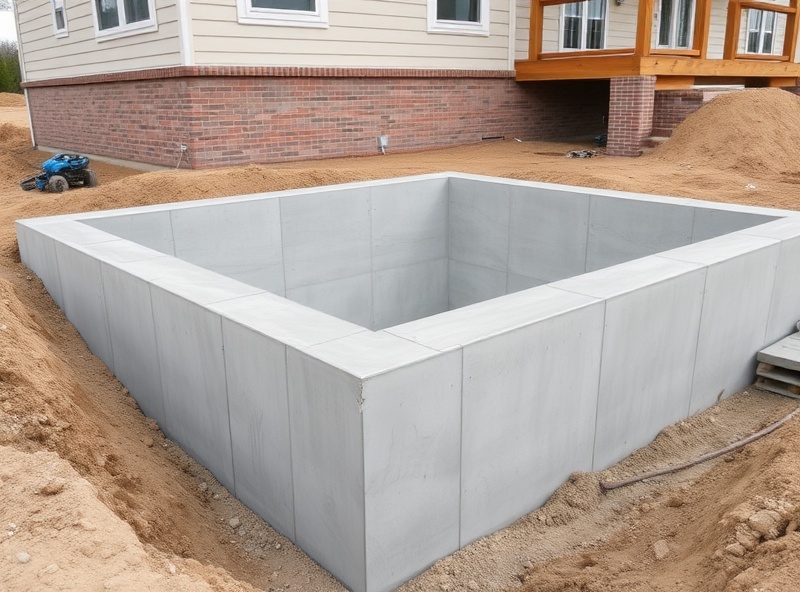 Solid concrete foundation work for residential project in Tacoma Washington