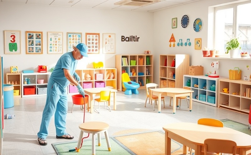 Daycare and school cleaning