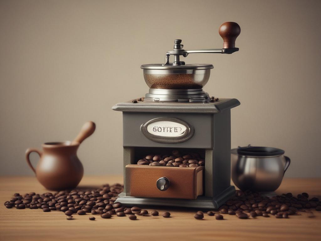 coffee grinder, fresh coffee, kitchen tool, brewing equipment