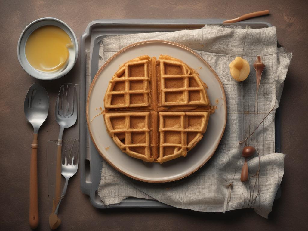 waffle maker, dessert, kitchen equipment, crispy waffles