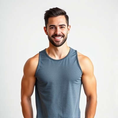 Personal trainer portrait