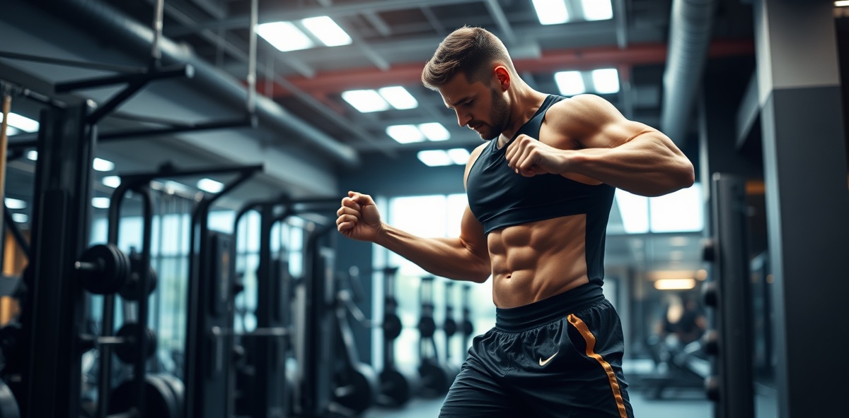 Personal training in action