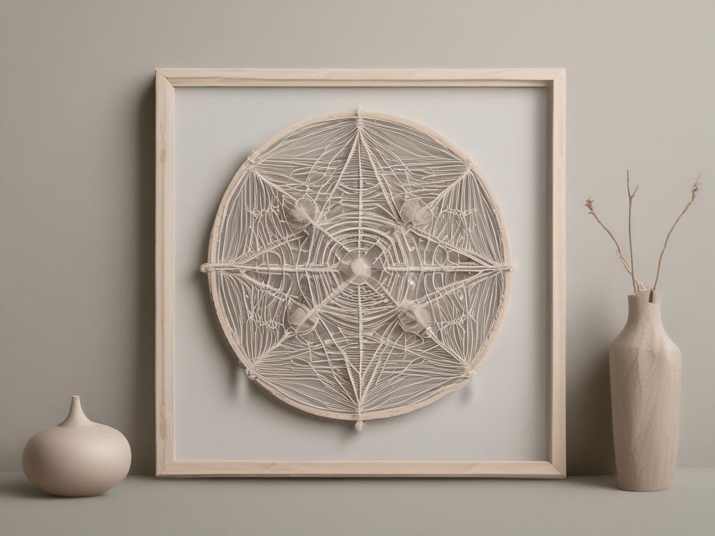 design approval, mockup, string art, collaboration
