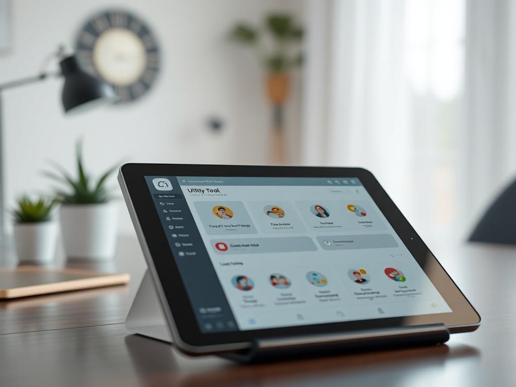 A close up view of a digital utility tool interface