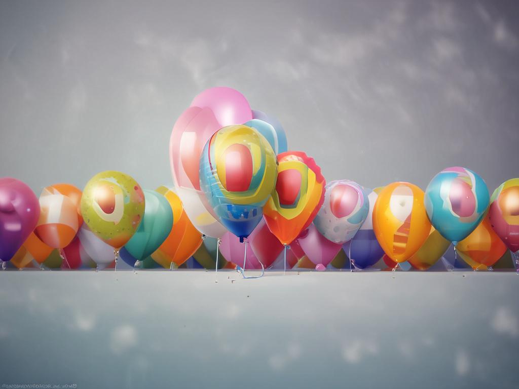 **AI Image Generation Prompt:**

Create a realistic high-resolution photo featuring a single, vibrant party balloon, prominently displayed in the center of the image. The balloon should be a trendy design, perhaps with a modern geometric pattern or a bright, cheerful color like shades of green to resonate with Gifts Habibi's brand identity (RGB: 50, 170, 39). The balloon should appear inflated and glossy, capturing the light in a way that accentuates its texture and color, making it the focal point of the p