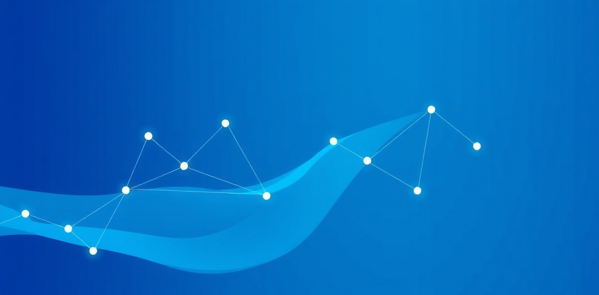 Connecting nodes and bridges representing business growth connections