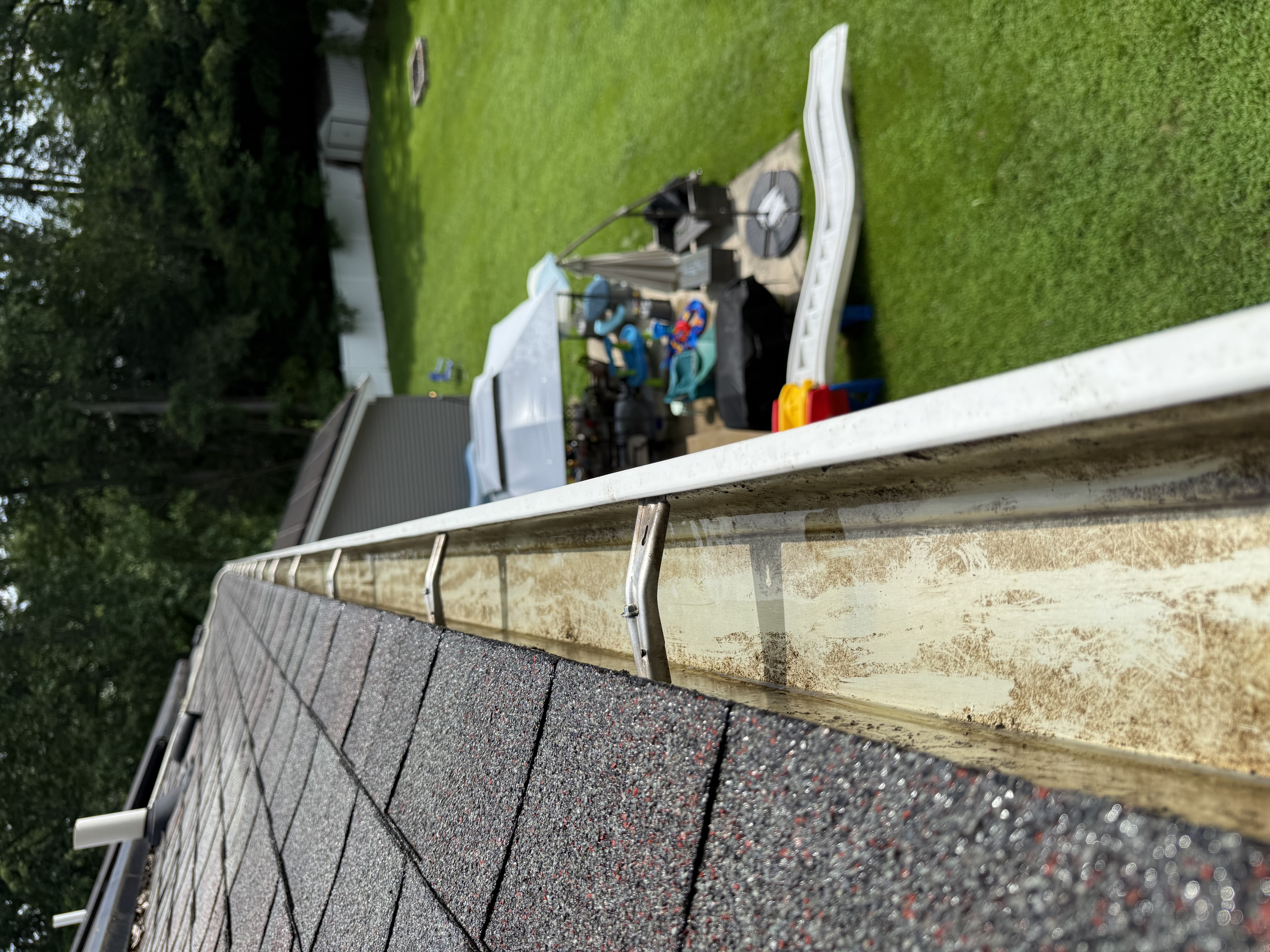Gutter Cleaning after