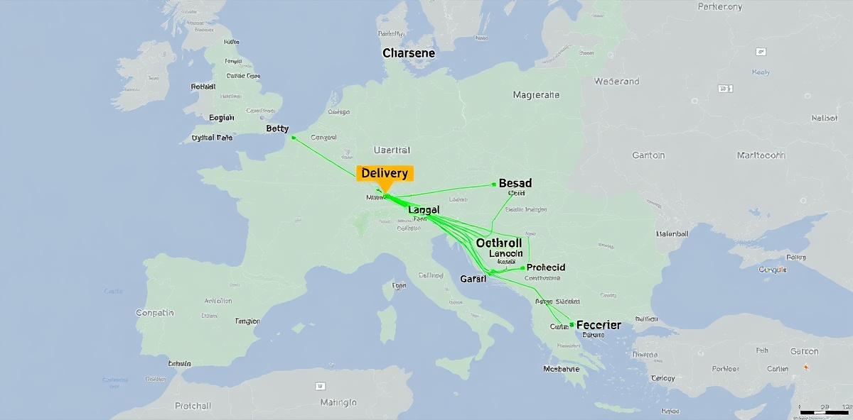 Service coverage map