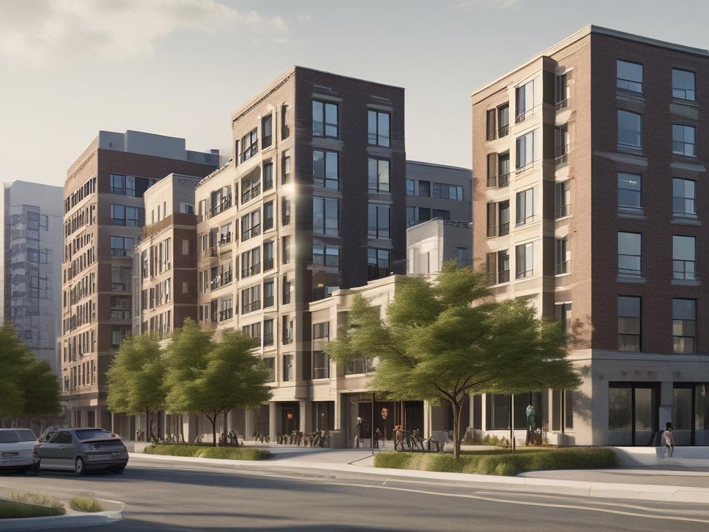 mixed use development, community living, urban planning