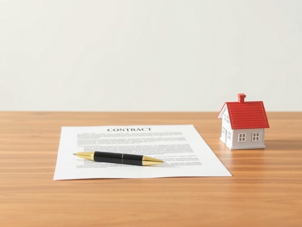 An elegant and minimalistic representation of a closing table setup,