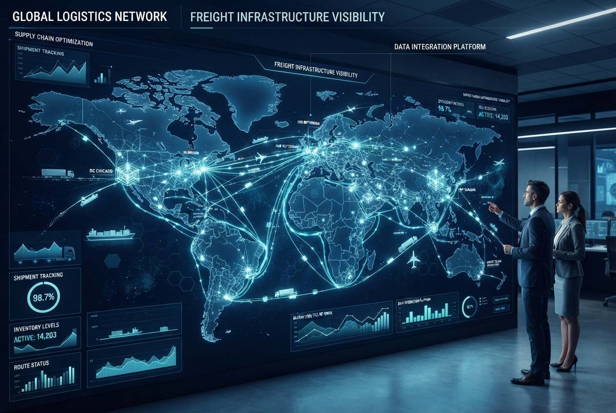 Northline Freight Cooperative case study visualization