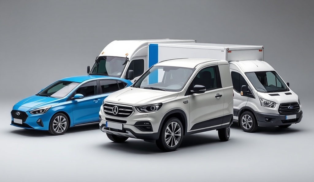 Professional delivery vehicle fleet