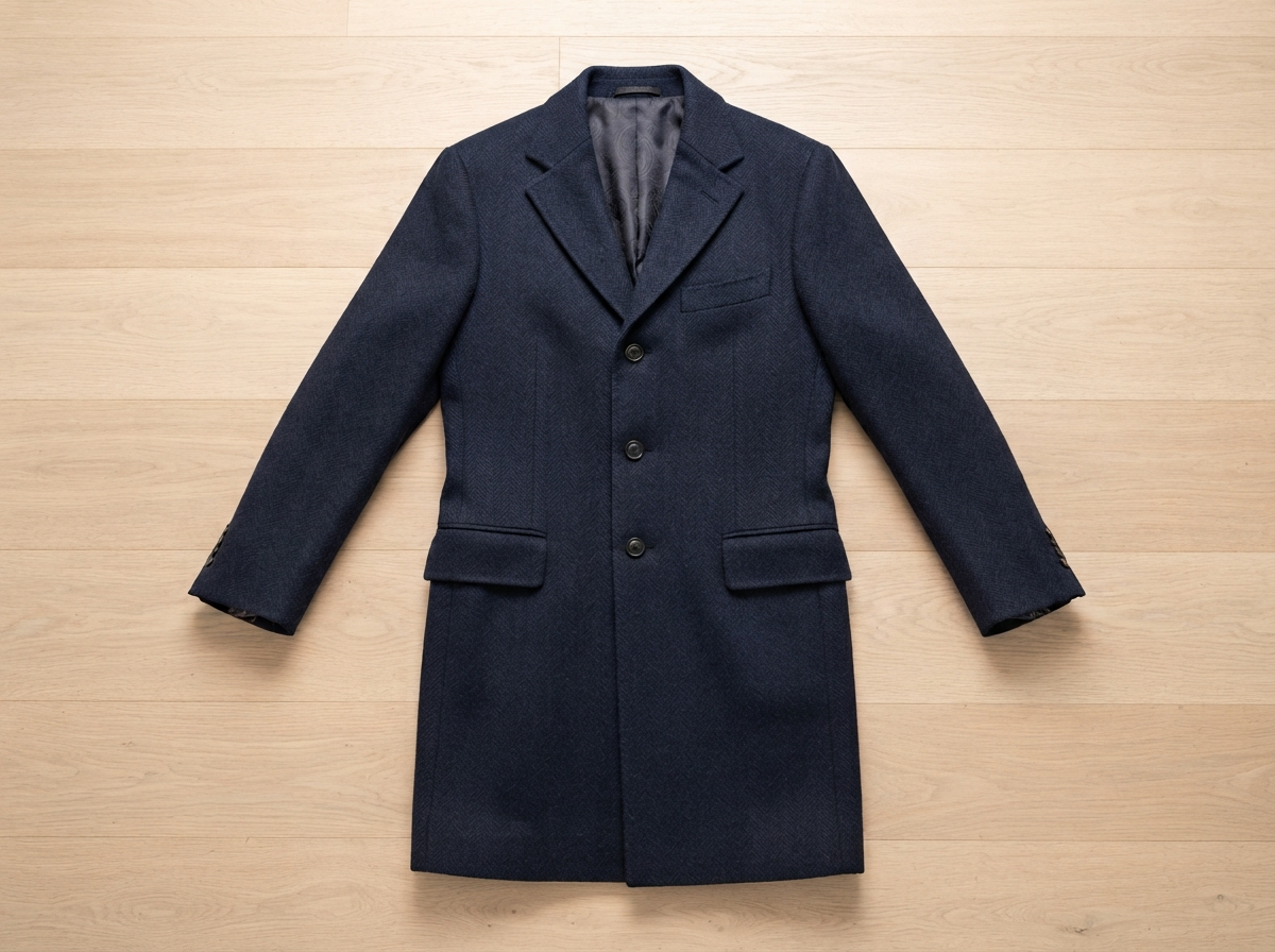 The Shelby Overcoat - Day Flatlay