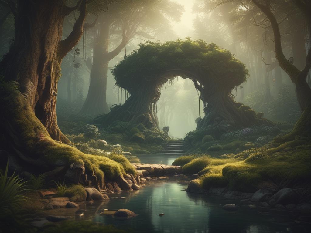enchanted forest, gaming, PS5, magic adventure