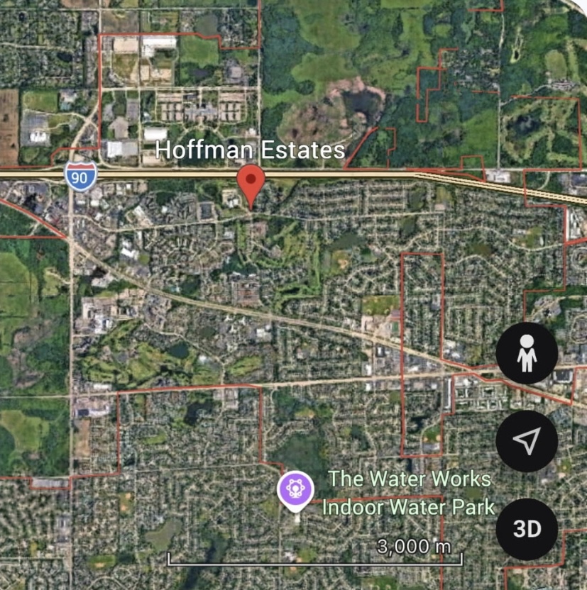 Dunbar Lawn and Services coverage area map