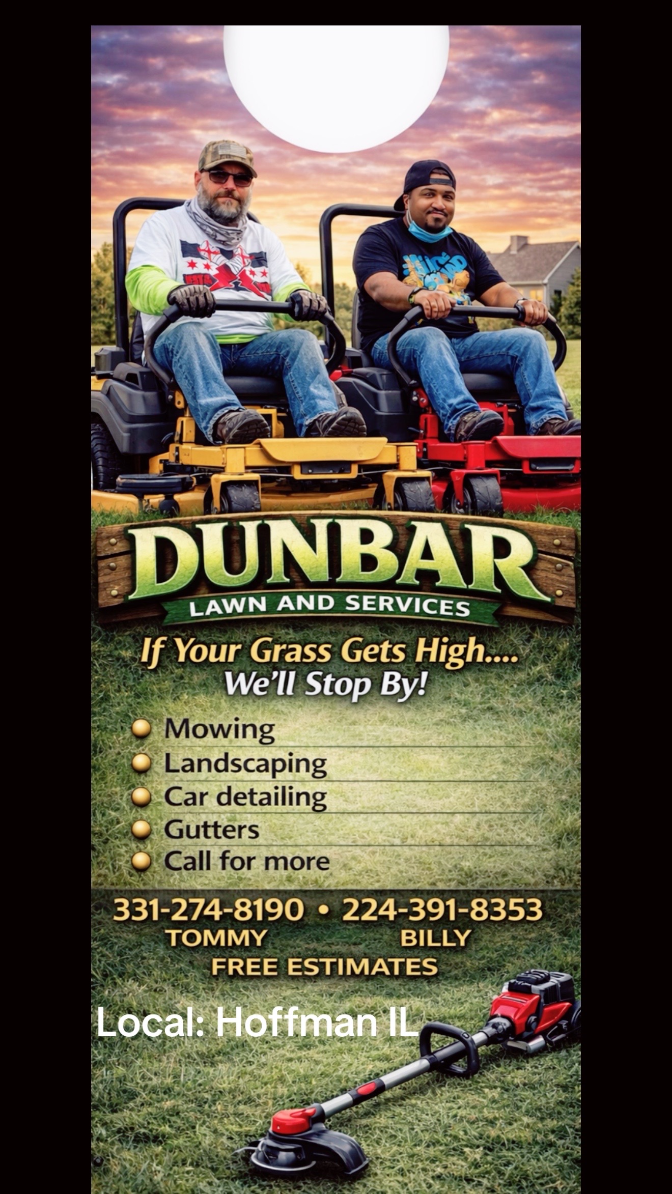 Dunbar Lawn And Services team