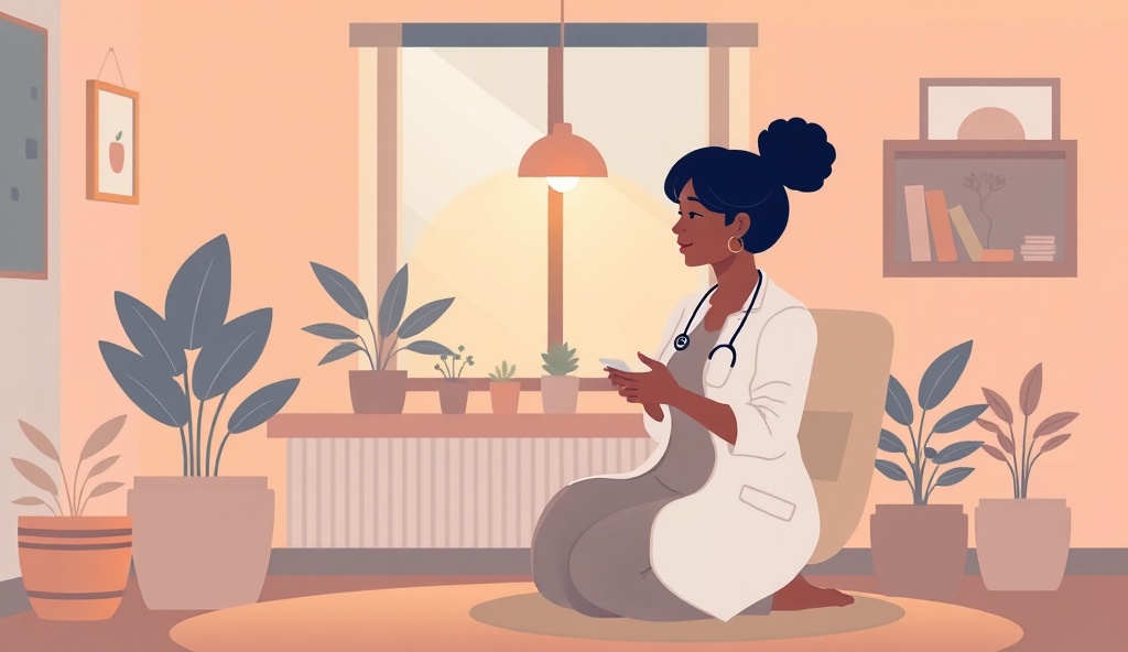 Supportive maternal health professional