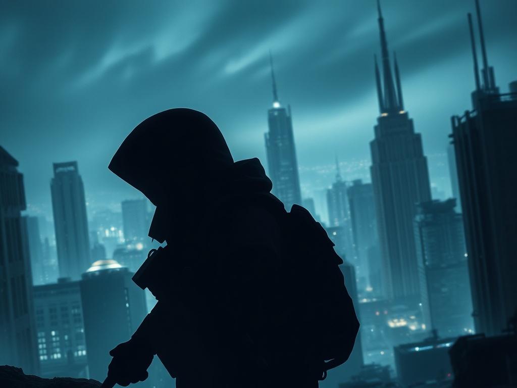 A high resolution image of a sci fi novel cover