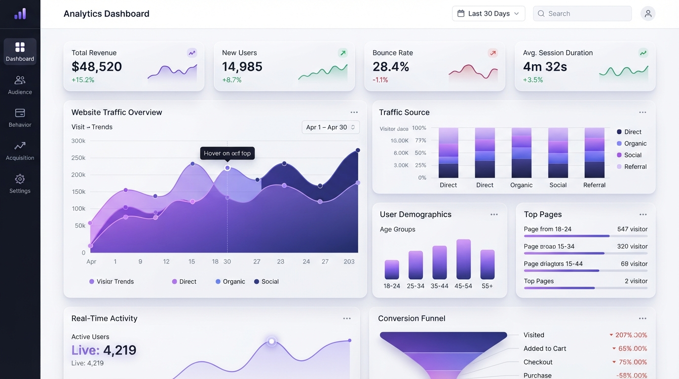 DatumSphere Analytics Dashboard