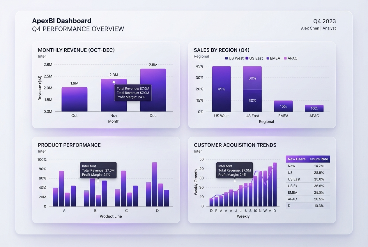 Sales Performance Dashboard