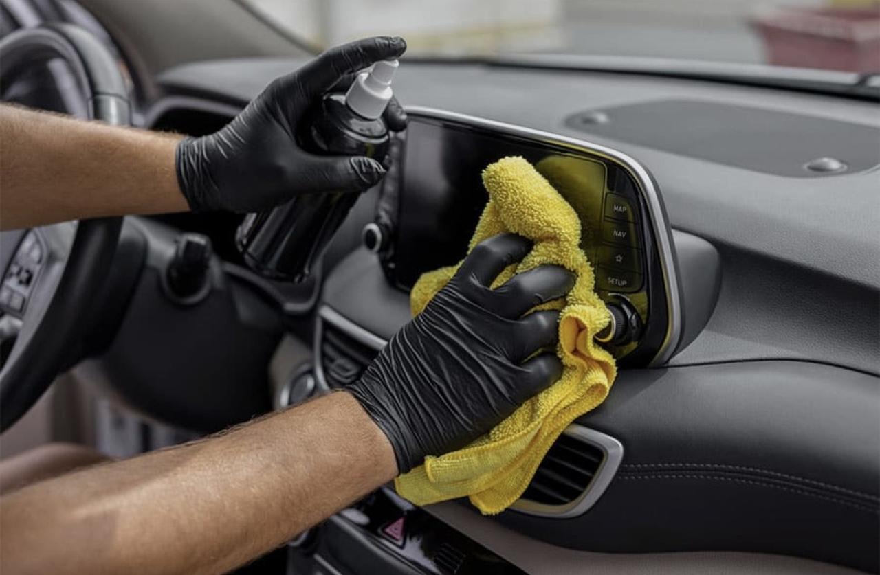 Professional interior detailing service