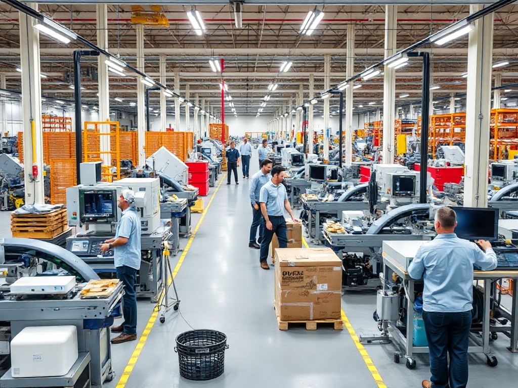 Professional industrial manufacturing facility demonstrating operational expertise