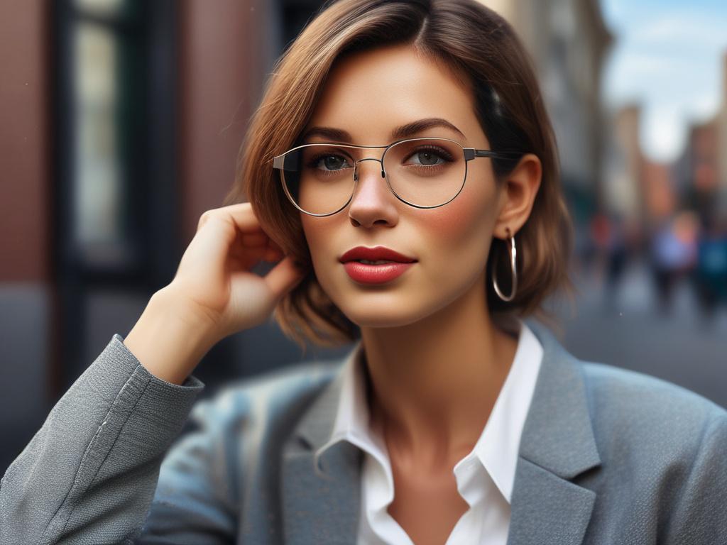 a person referring friends to a luxury certification service, hyper