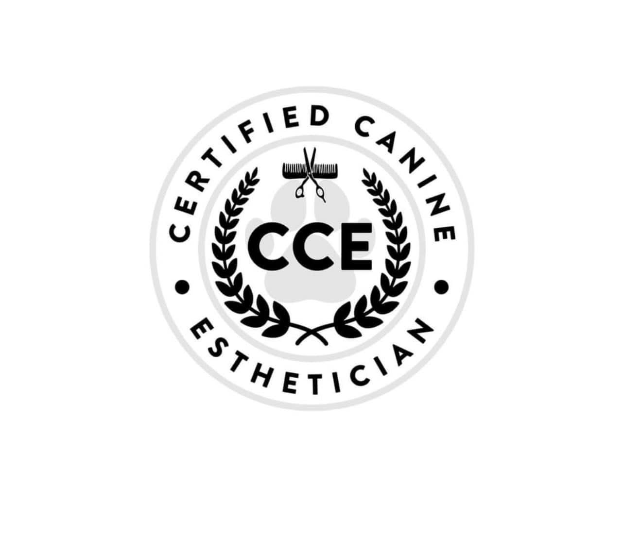 Certified Canine Aesthetician credential badge