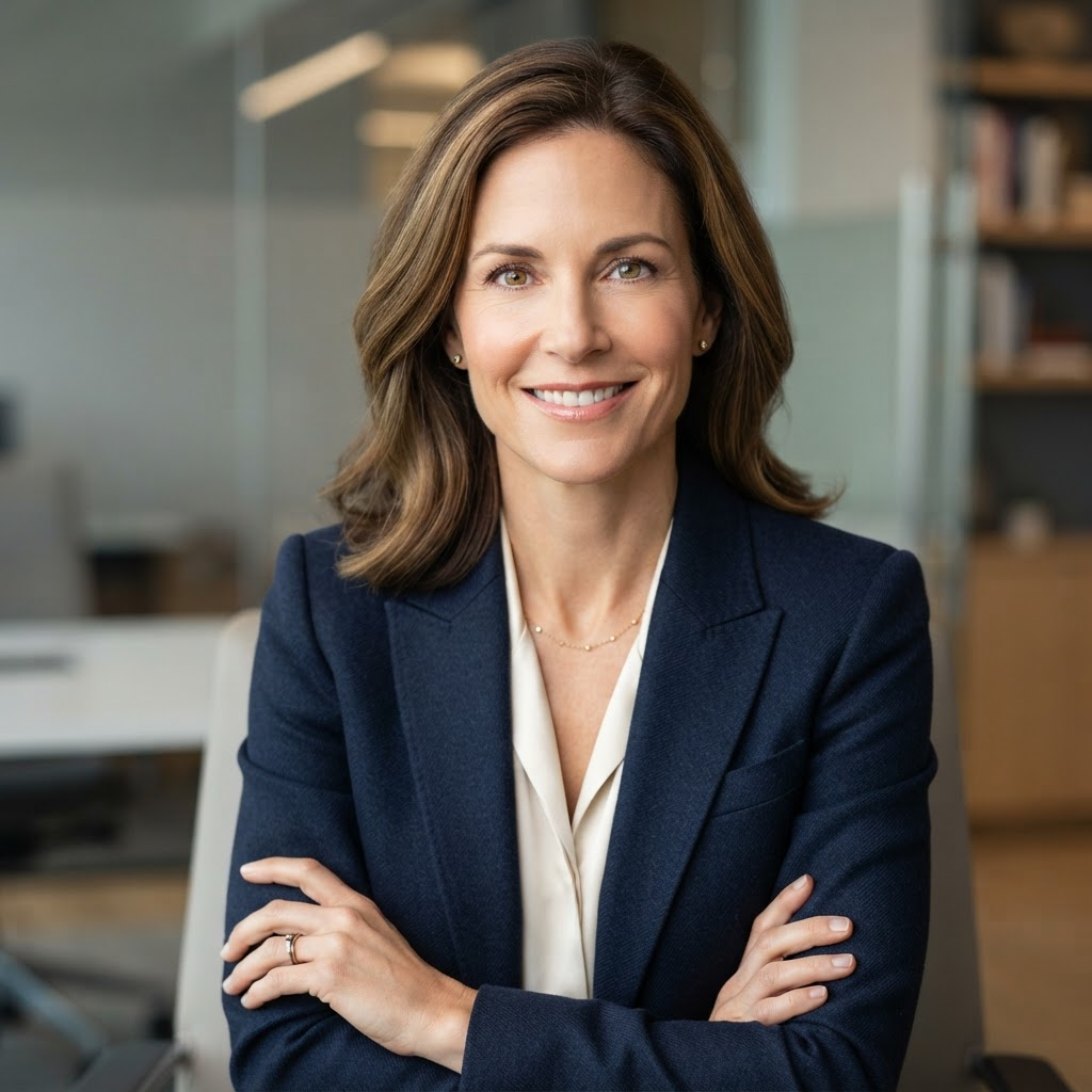 Professional portrait of Mara Ellison, Chief Executive Officer at Forgeway Systems