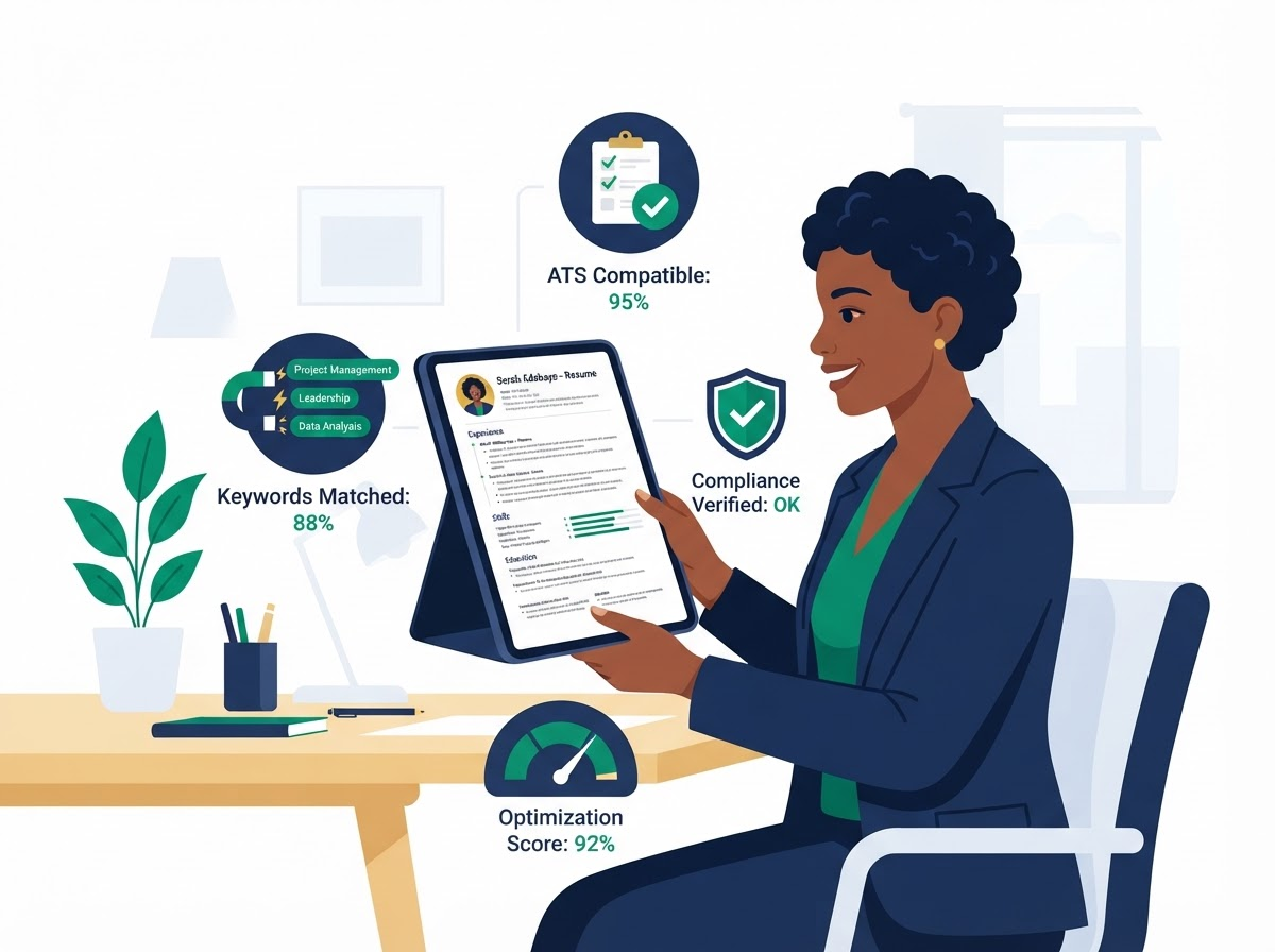 Resume scanning features
