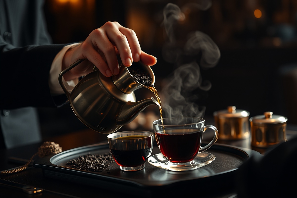 Luxury tea ceremony
