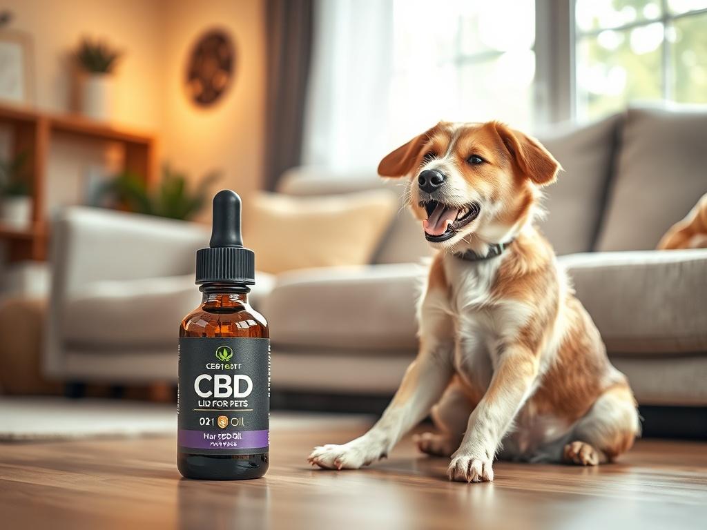 A high resolution image of a bottle of CBD oil