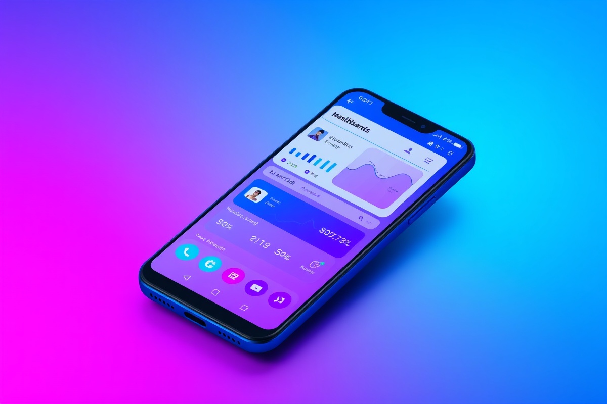 Android app development mockup