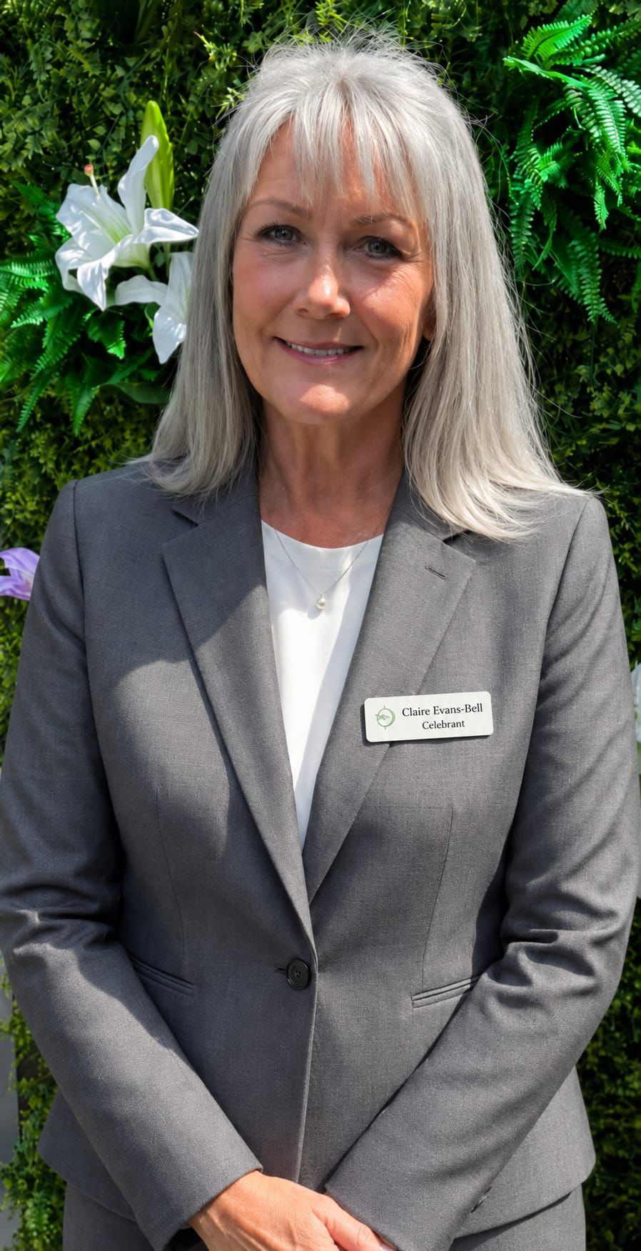 Professional celebrant Claire Evans-Bell