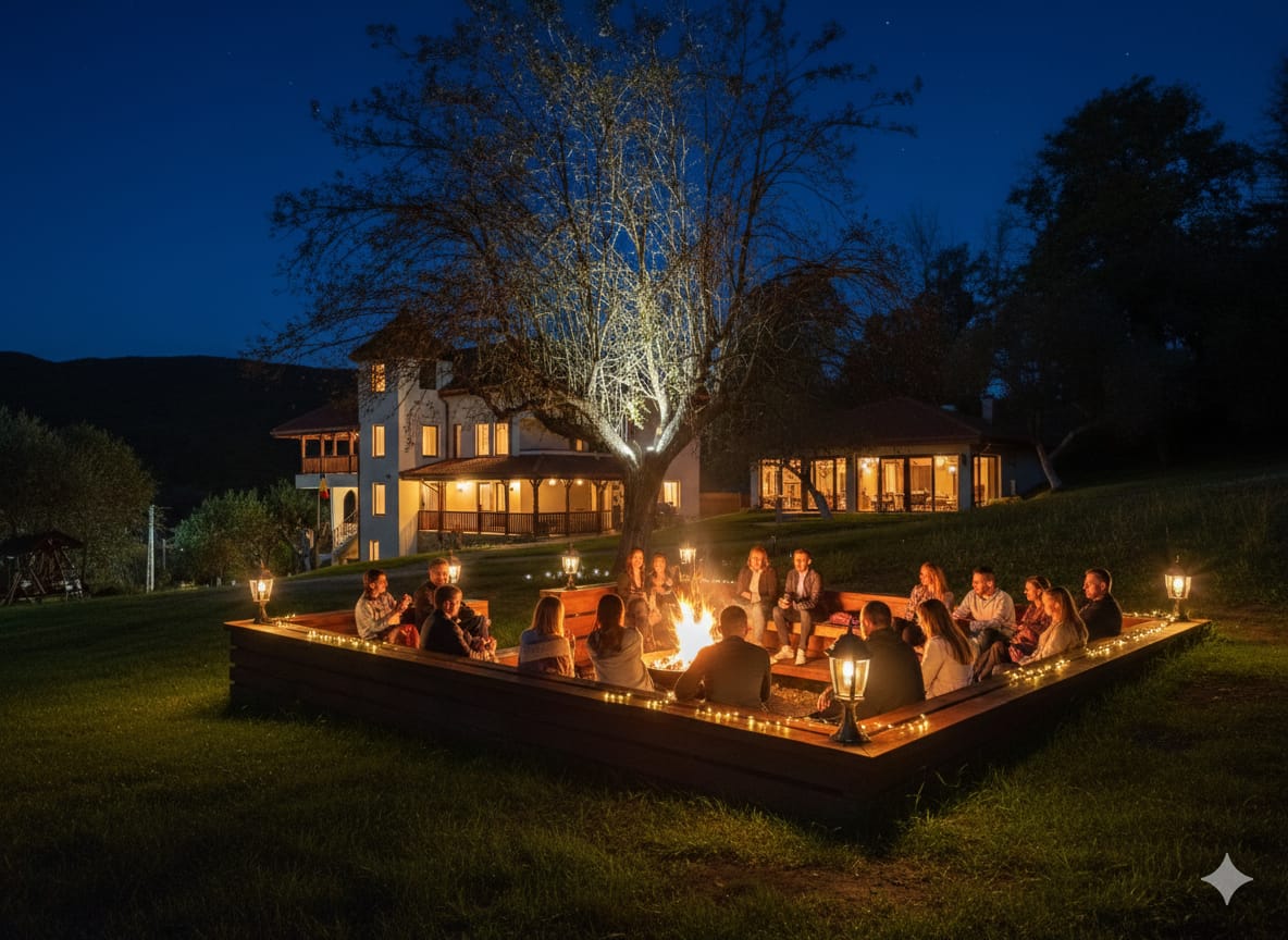 Jacuzzi și saună la Conacul Sofra