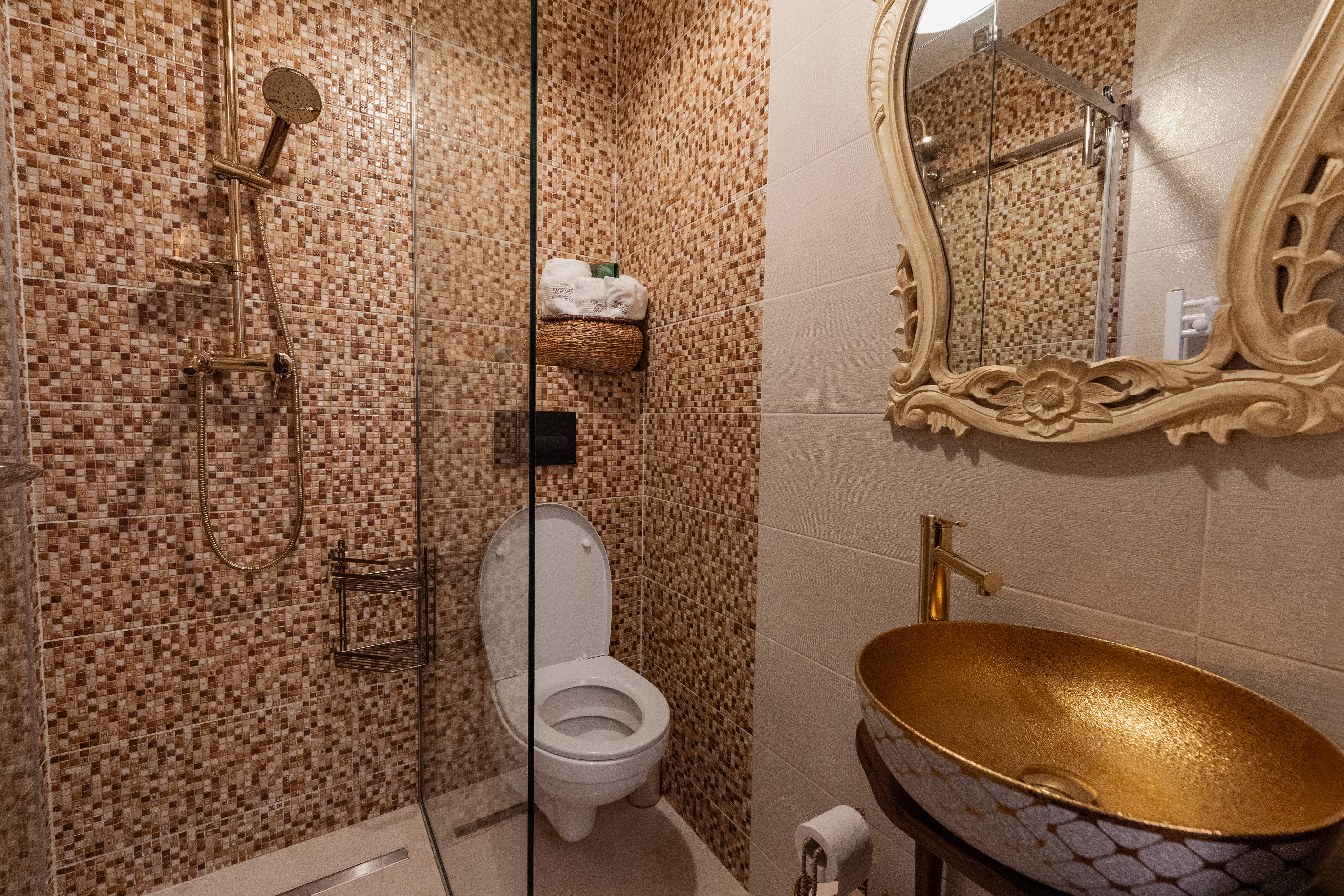 Colț de relaxare într-o cameră de oaspeți