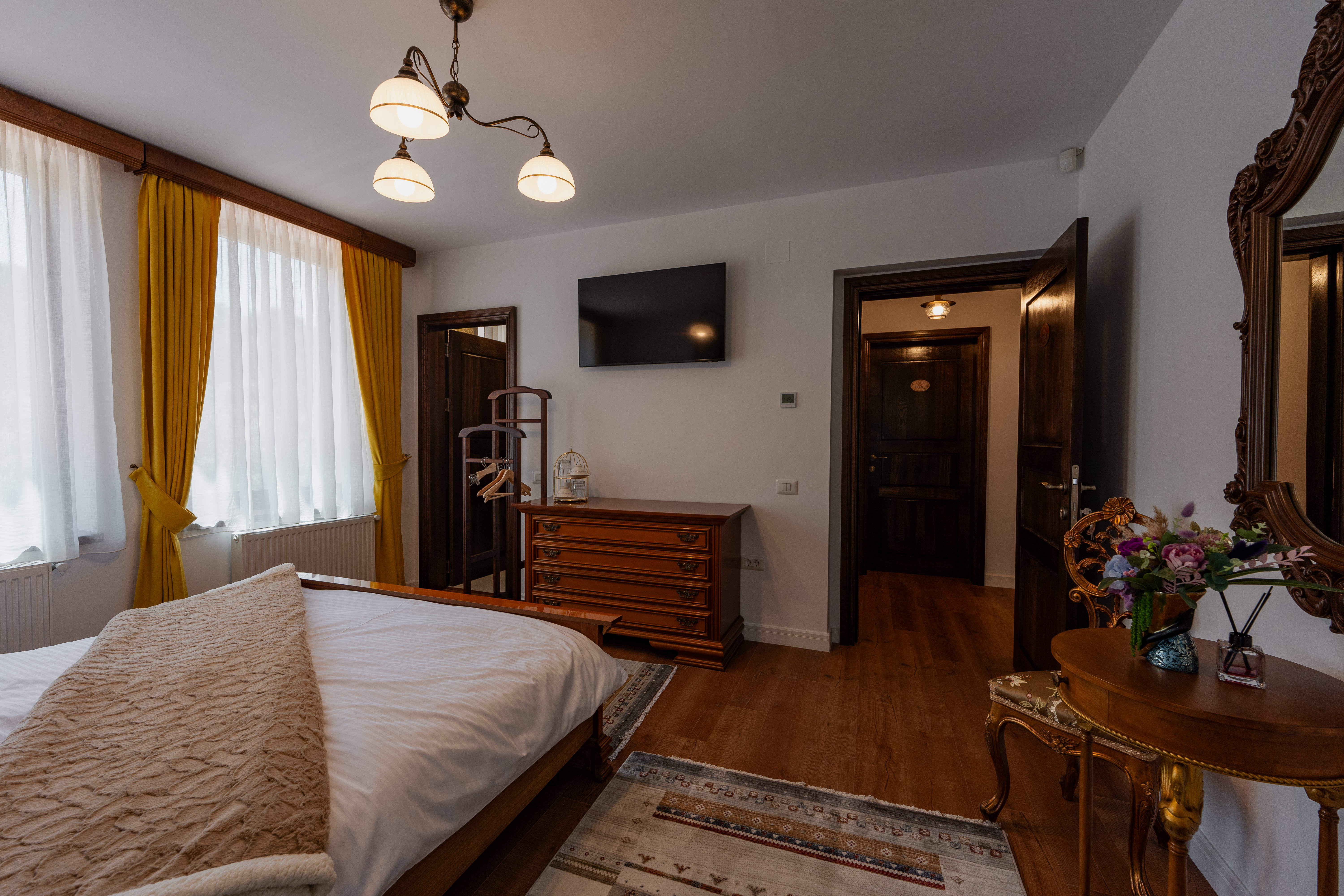 Pat și ambient cameră dublă