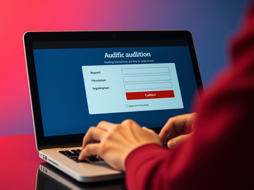 A close up shot of a laptop displaying an online