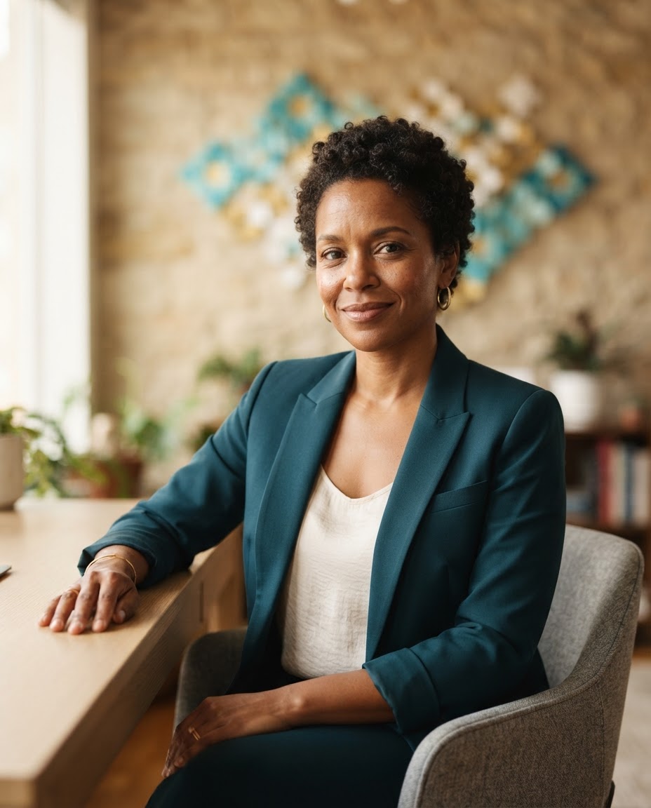 Professional portrait of Maya Ellison