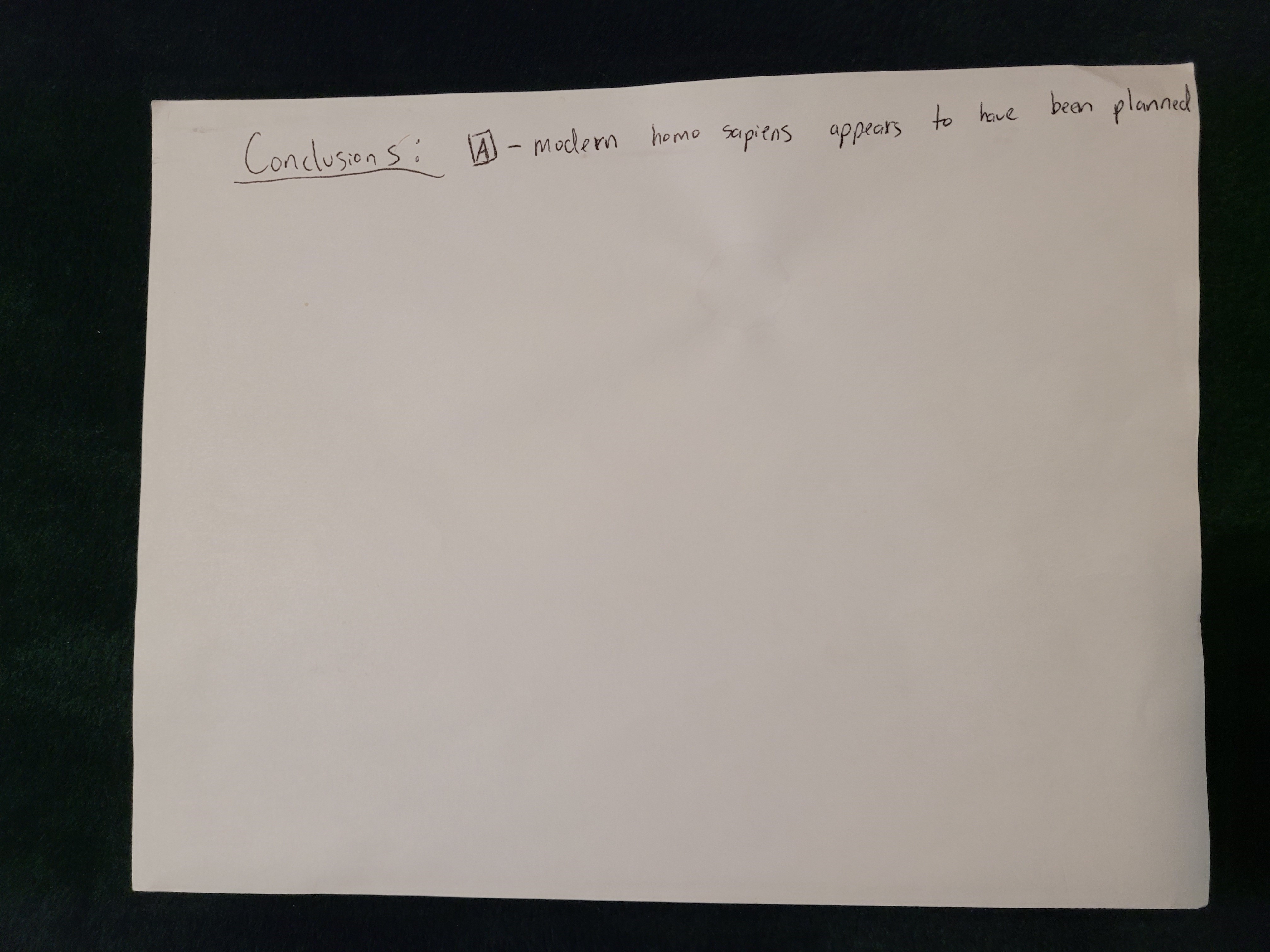 Conclusions