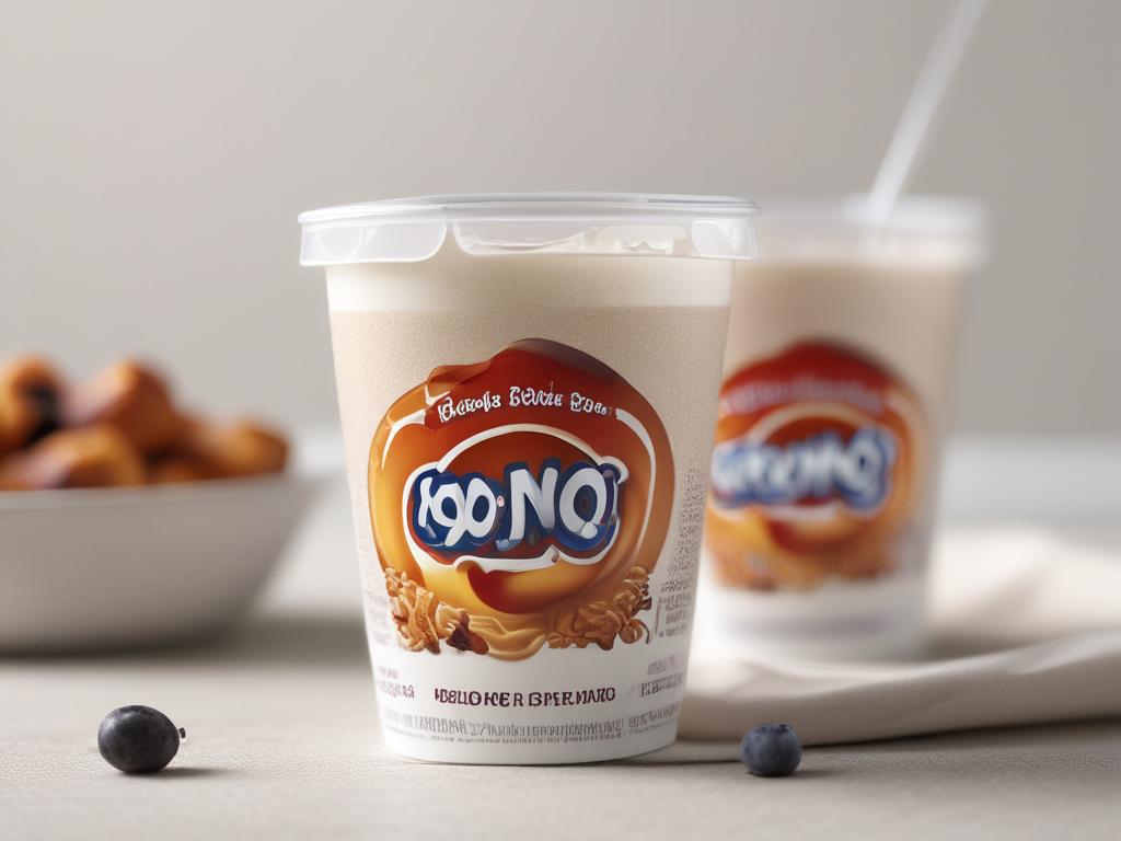 Kellogg's Yo on the Go, yogurt cup, Two Scoops Raisin